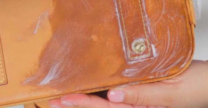 Leather water stains remove Leather water stains remove
