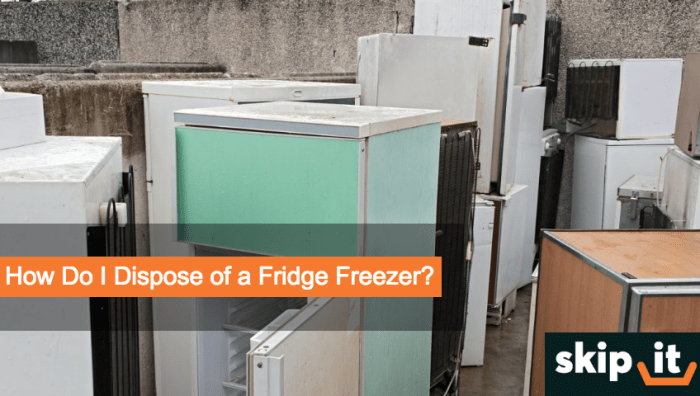 How to dispose of a mini fridge