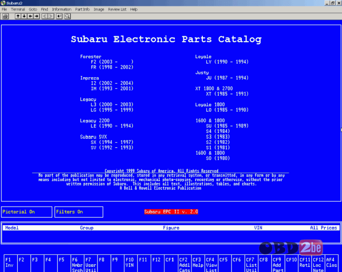 How to update subaru software