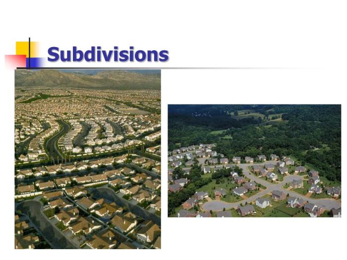 Subdivision subdividing typical How to apply for subdivision of land