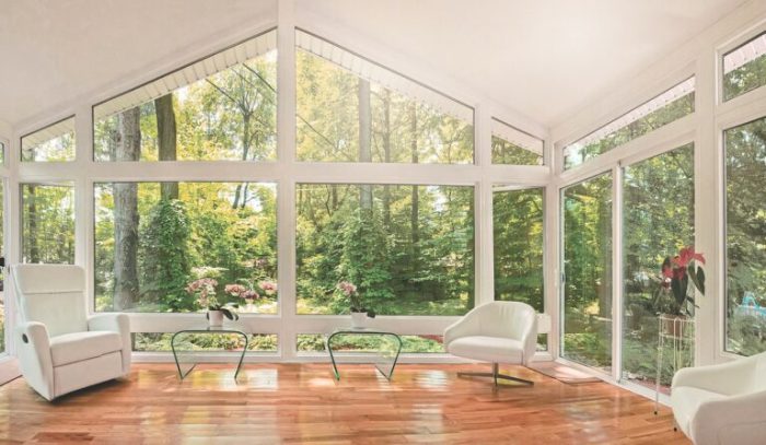 How long to build glass enclosure sunroom