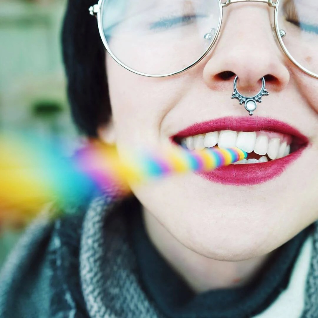 How to stretch septum