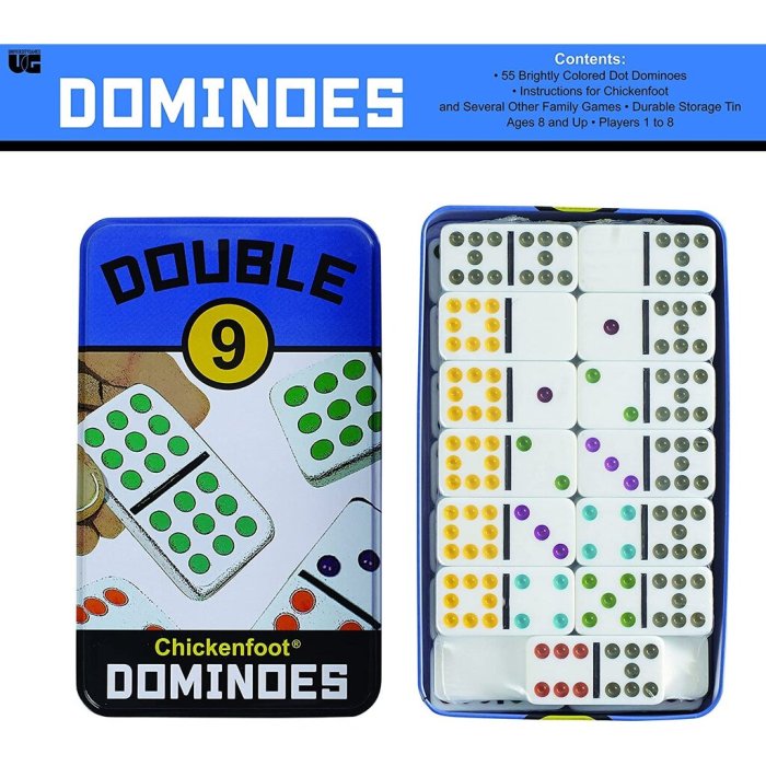How to play double nine dominoes