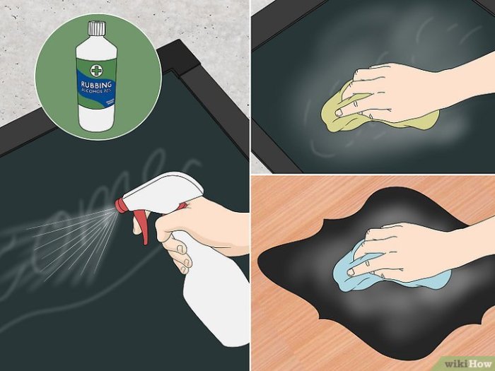 How to remove chalkboard marker from chalkboard