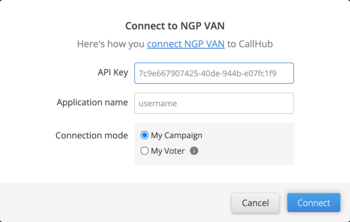 How to add voter contact in votebuilder