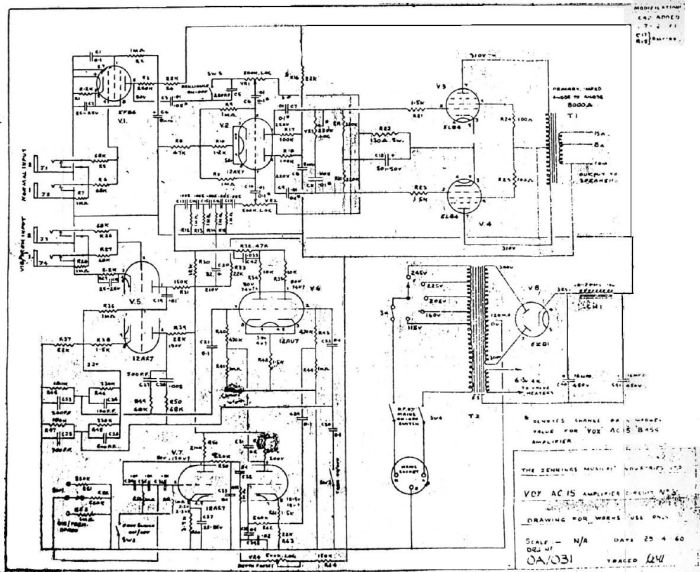 Ac15 preamp v1b v1a showroom tubes reverb electronique Ac15 preamp v1b v1a showroom tubes reverb electronique