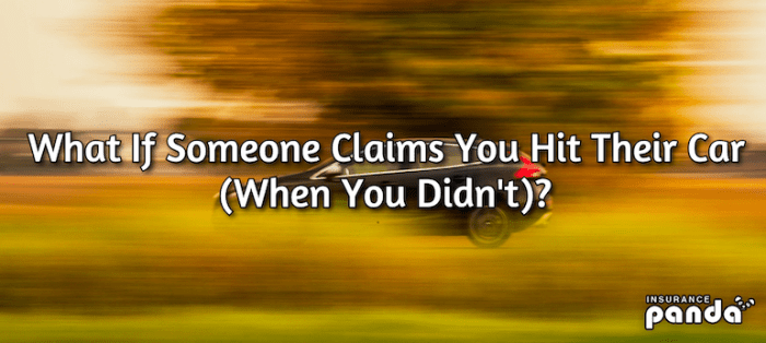 Claims hit their didn fault establish If someone hits your car do you call their insurance