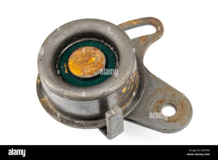 How to remove stuck idler pully