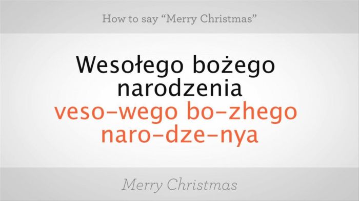 Polish Christmas Greetings The best way to Say Merry Christmas